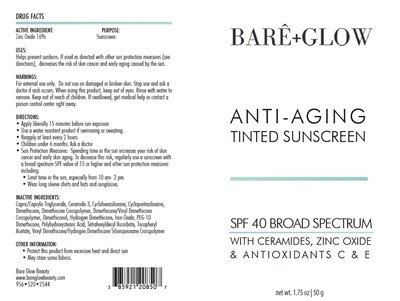 Package Label (Bare Glow Beauty 208)
